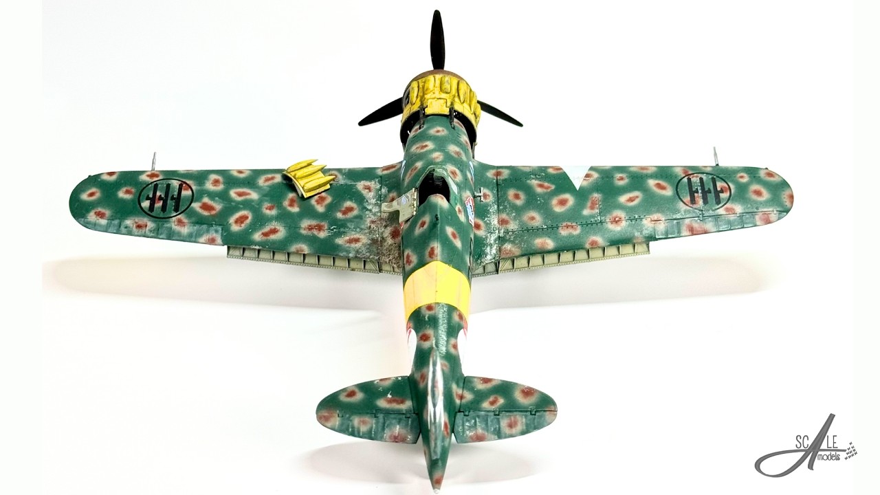 Macchi MC.200 Saetta — Италия 1/48 | Полная сборка