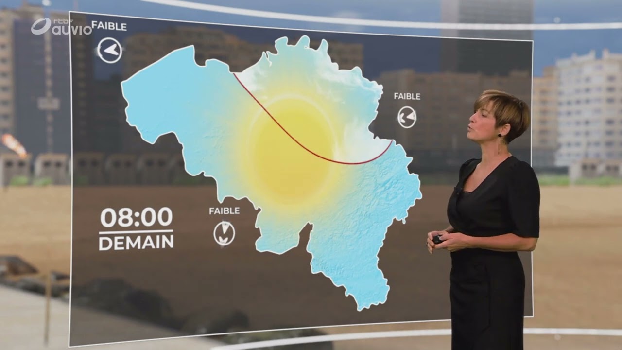 Météo Belgique pour ce soir et cette nuit jusqu'au 10 août 2022.