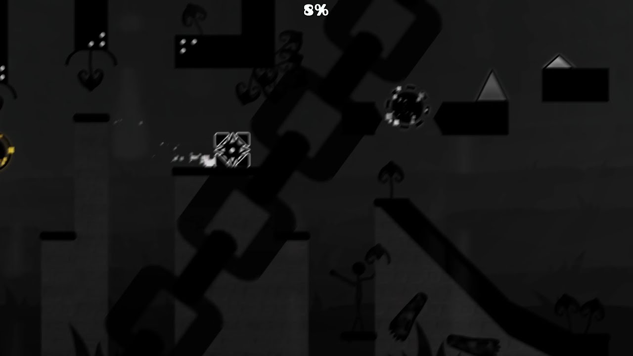 HEILUNG KIRGSGALDR - Geometry Dash Level inspired in video clip heilung krigsgaldr (NONG SONG)