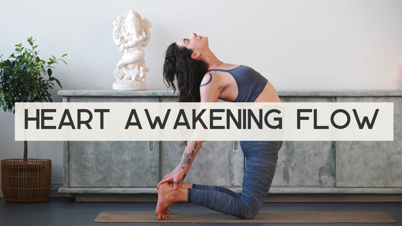 20 minute Heart Awakening Slow Flow Yoga