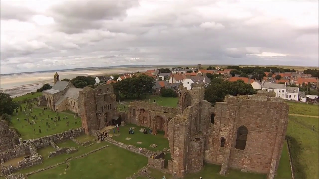 Lindisfarne luchtbeelden