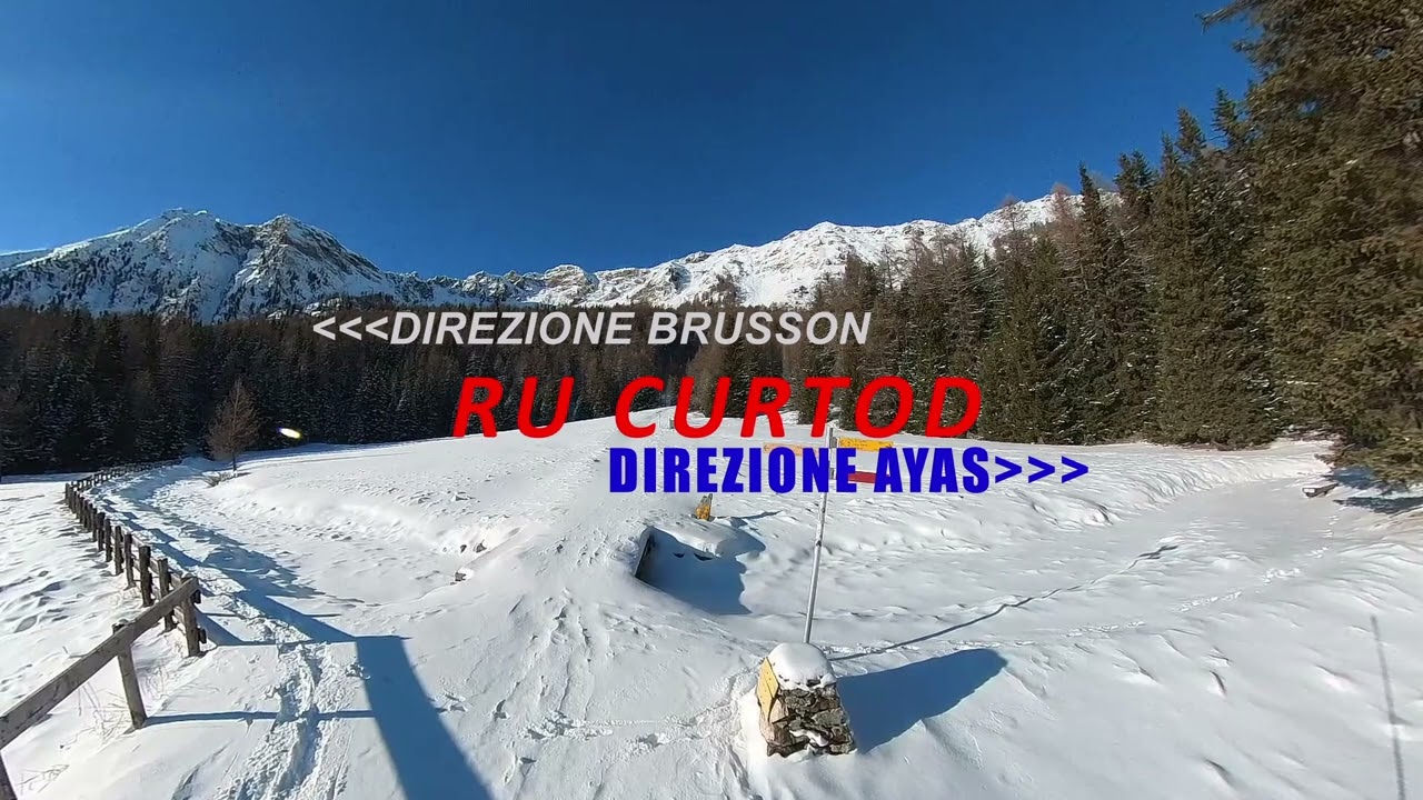 VALLE D'AOSTA - Antagnod : Ru Curtod-