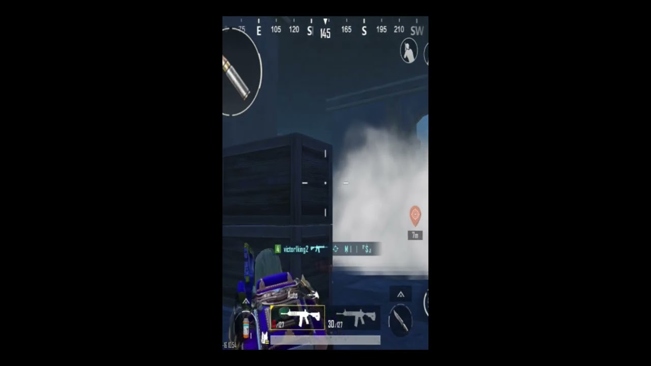 1v4 clutch fight in sky Isle night #bgmi #1v4clutch #bgmifreeuc #gaming #earnmoneyonline