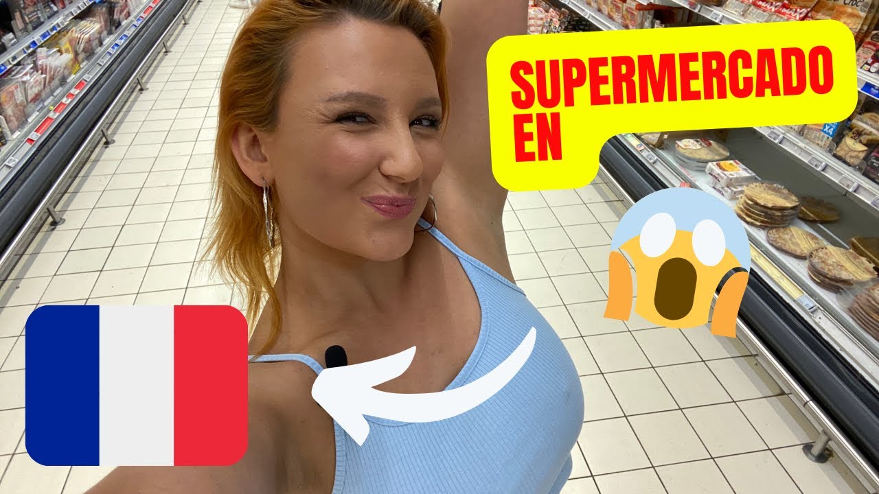 ASÍ ES EL SUPERMERCADO EN FRANCIA ! 😳 No esperaba ver esto !!!  -  Victoria Fenart