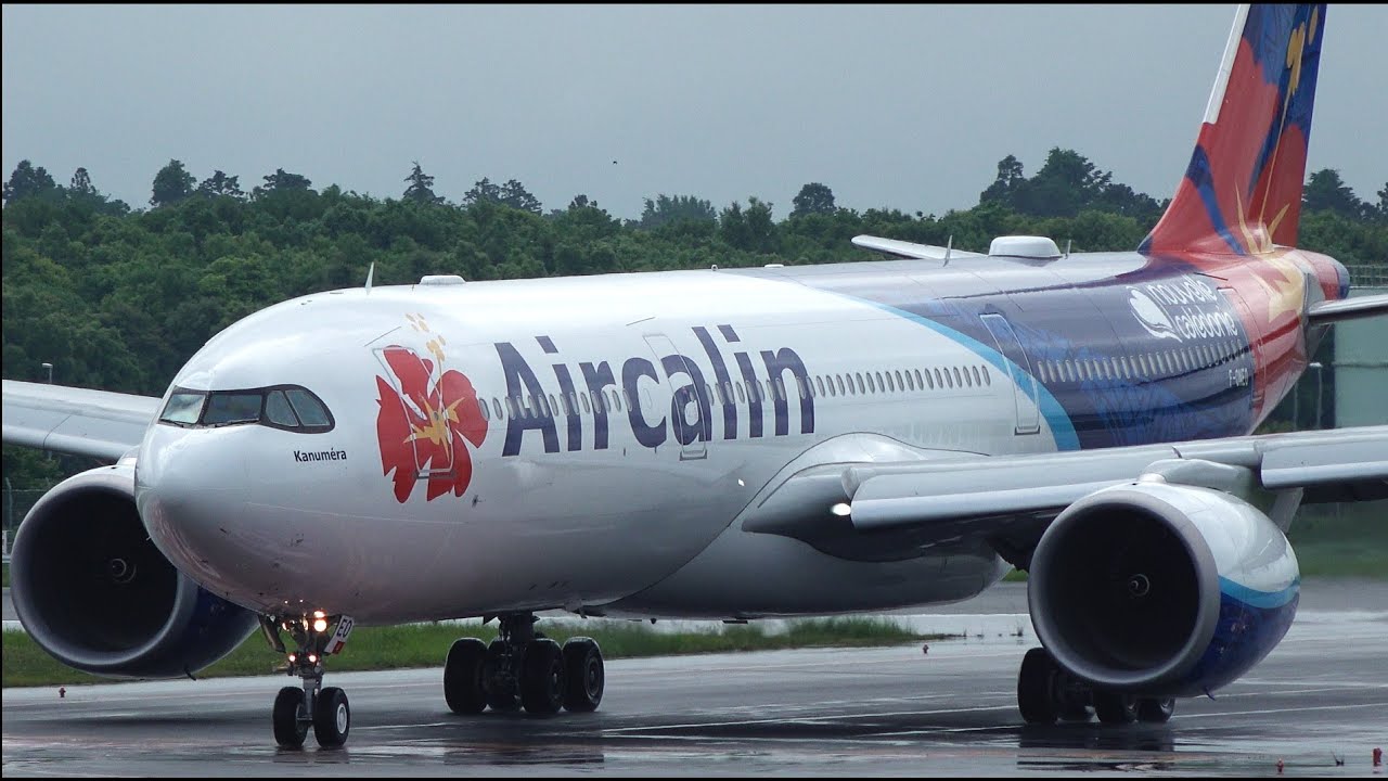 Aircalin Airbus A330neo F-ONEO Landing at Narita 34R | A330-900 | NRT/RJAA