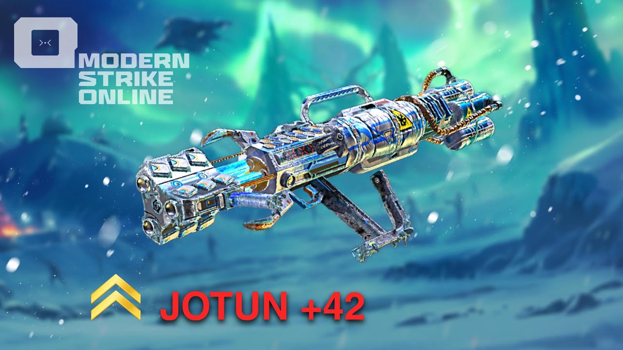 УЛУЧШЕННОЕ ОРУЖИЕ! Йотун Заморозит Ваших Врагов! 🥶 | Modern Strike Online |