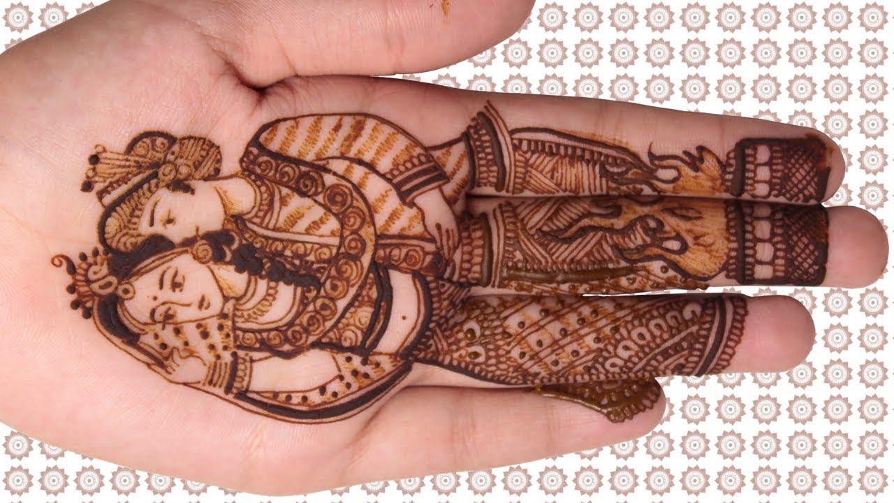 Mehndi Sketch Design - Bridal Mehndi Hand Design