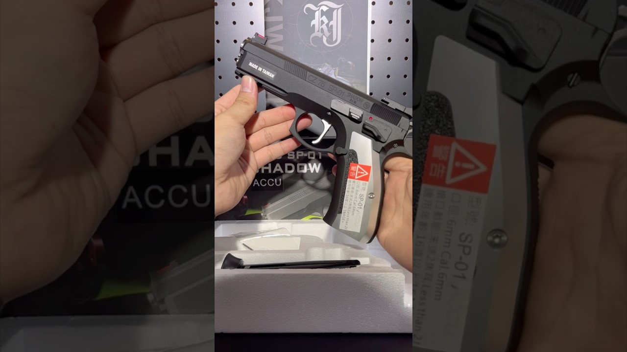 KJ SHADOW CZ75 SP01 ACCU GBB
