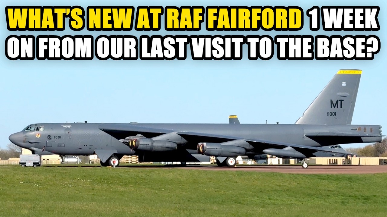 USAF Hercules head in from Ramstein and the U-2 conducts some circuits at RAF Fairford! | 18.03.2026
