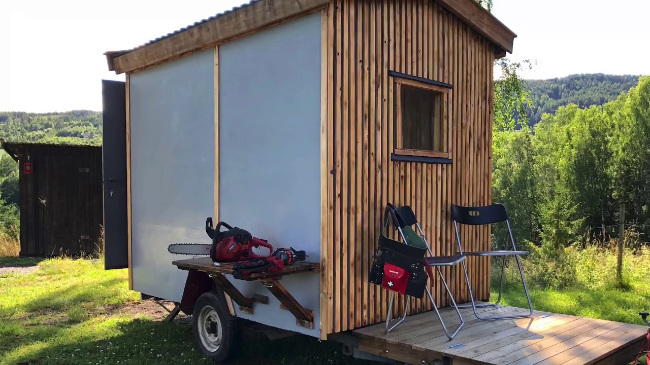 Arbeidsbrakke er renovert