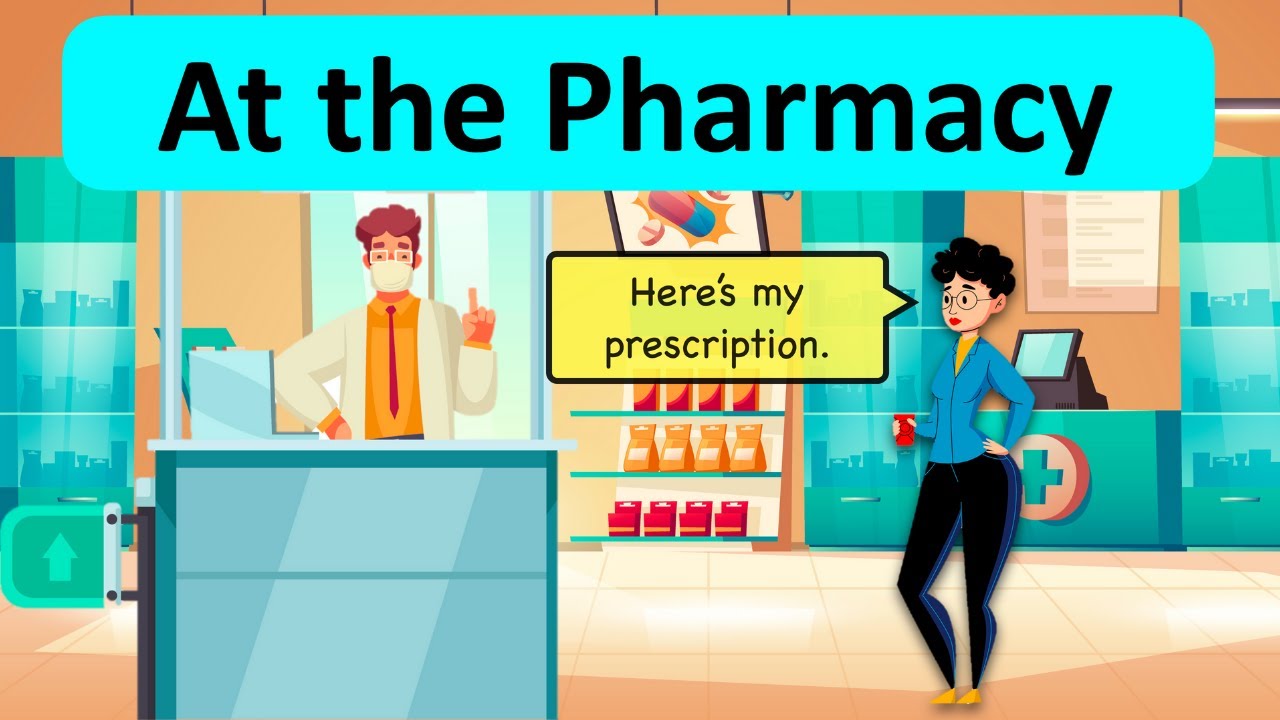 English Conversation at the Pharmacy 🧑🏻‍⚕️