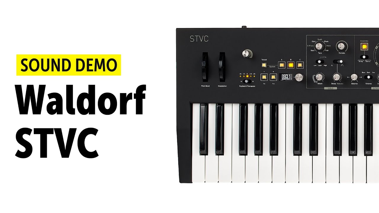 Waldorf STVC Sound Demo (no talking)