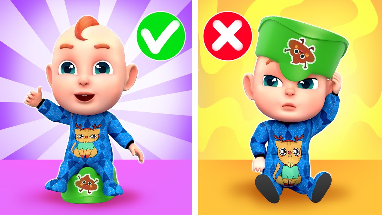Keep the Bathroom Clean | Toilet Song | Good Habits for Kids | Rosoo Nursery Rhymes & Kids Songs