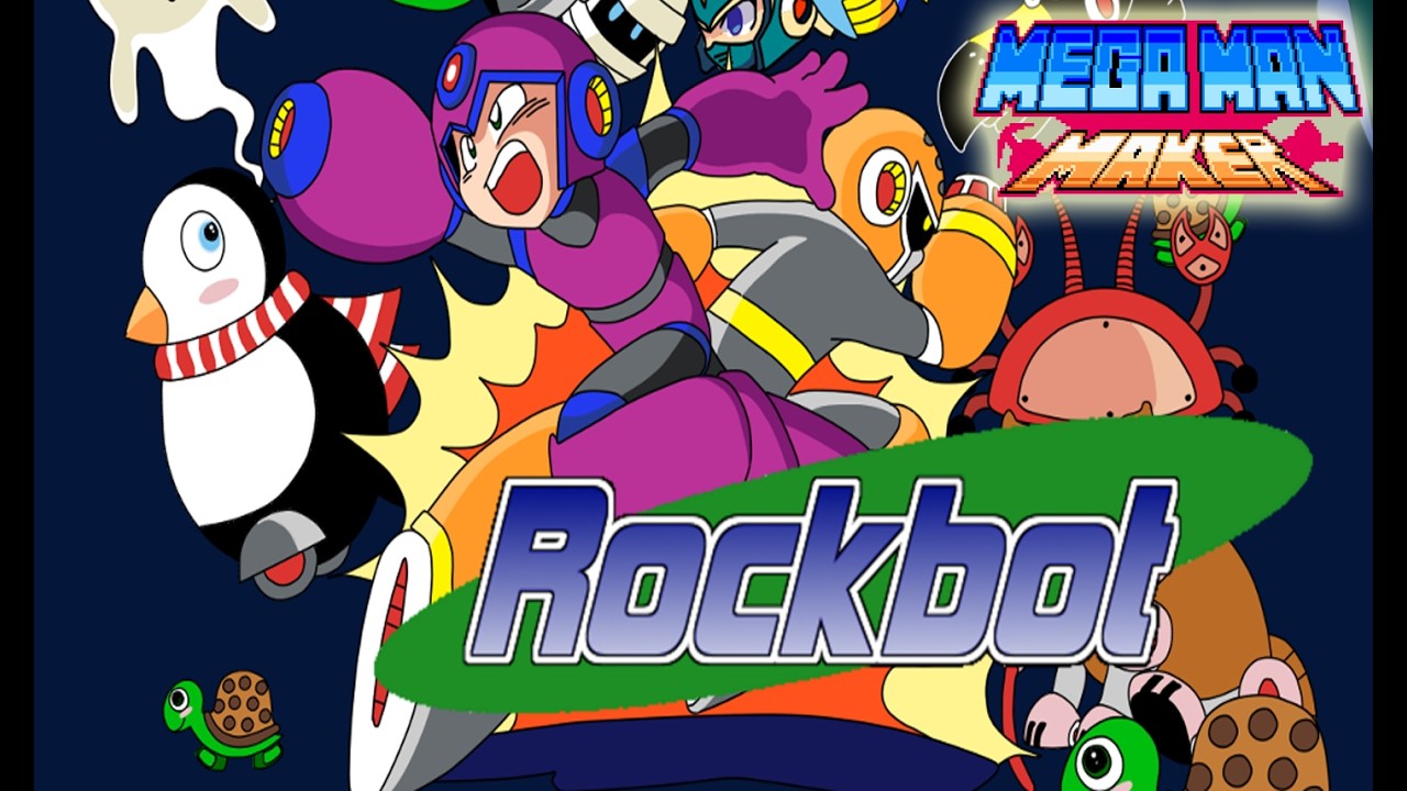 Mega Man Maker  -  Rockbot - Full Game