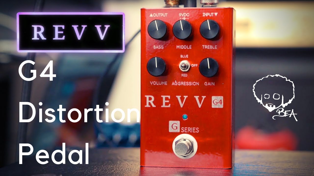 REVV G4 Distortion Pedal | THICK & JUICY GAIN TONES!!!