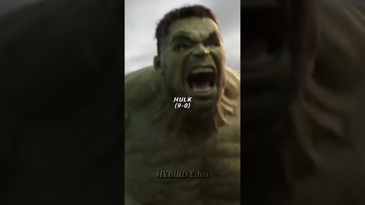 SHE HULK VS HULK #fyp #marvel #avengers #trending #mcu #hulk #shehulk #vs #shorts