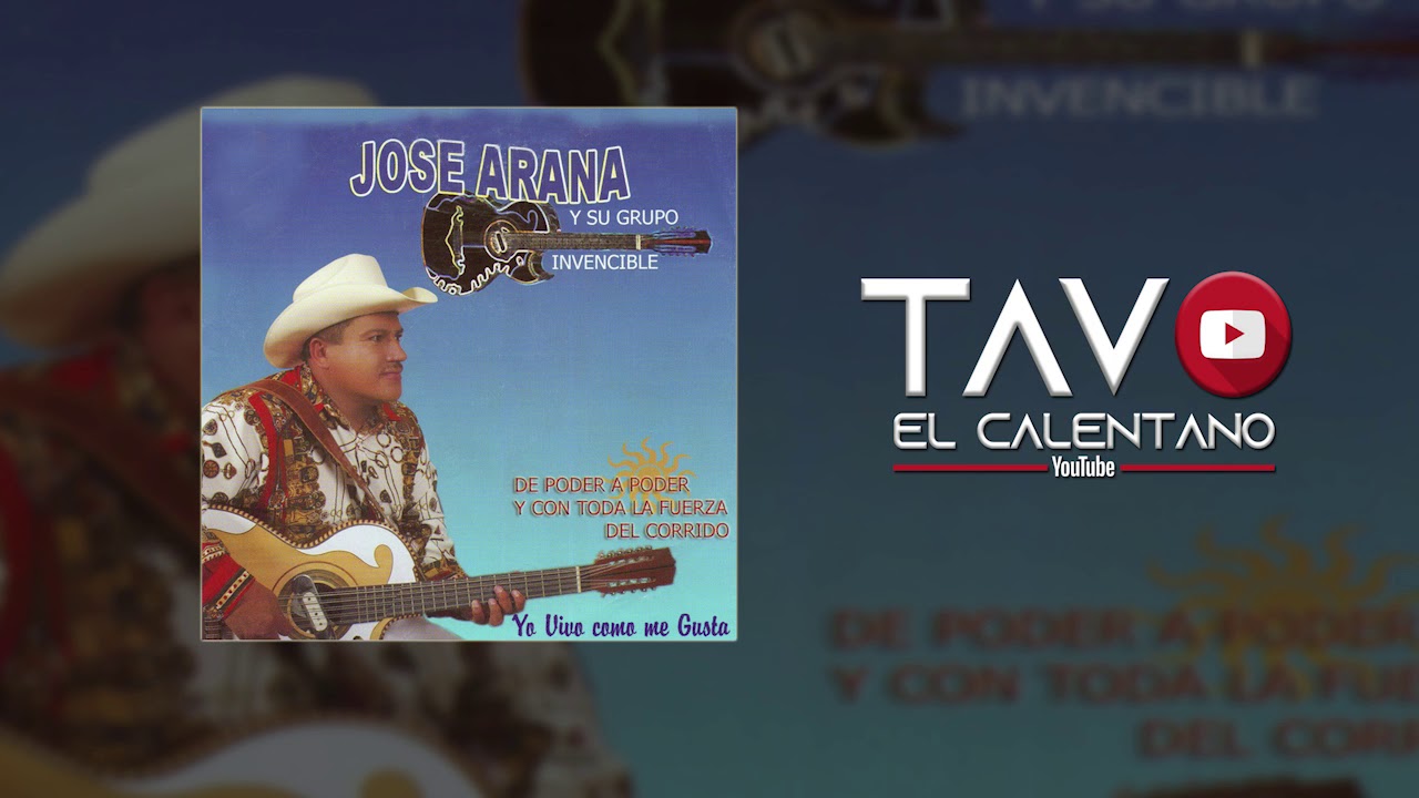 Jose Arana Y Su Grupo Invencible - Yo Vivo Como Me Gusta (Audio Oficial)