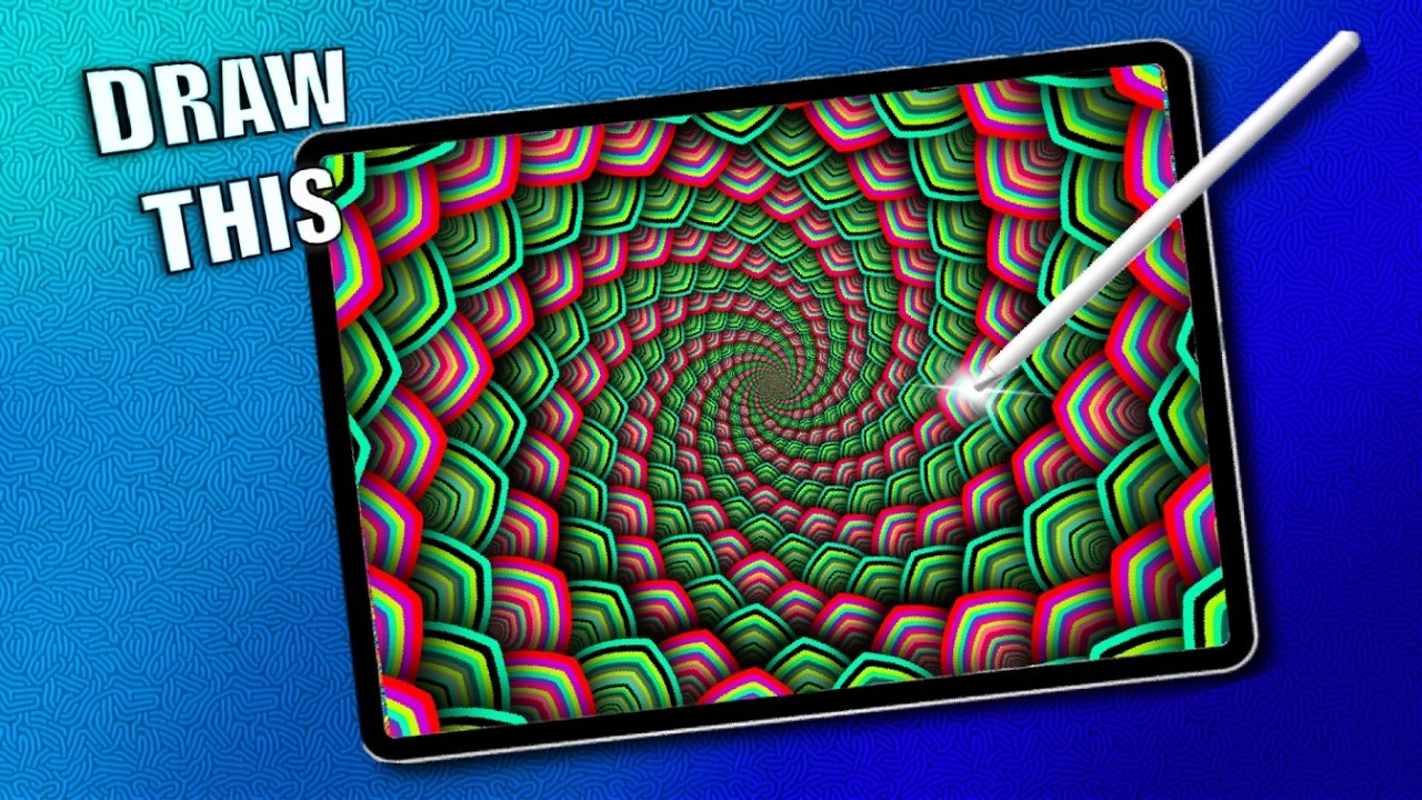 Procreate ASMR 💖| Infinite Petals Pattern