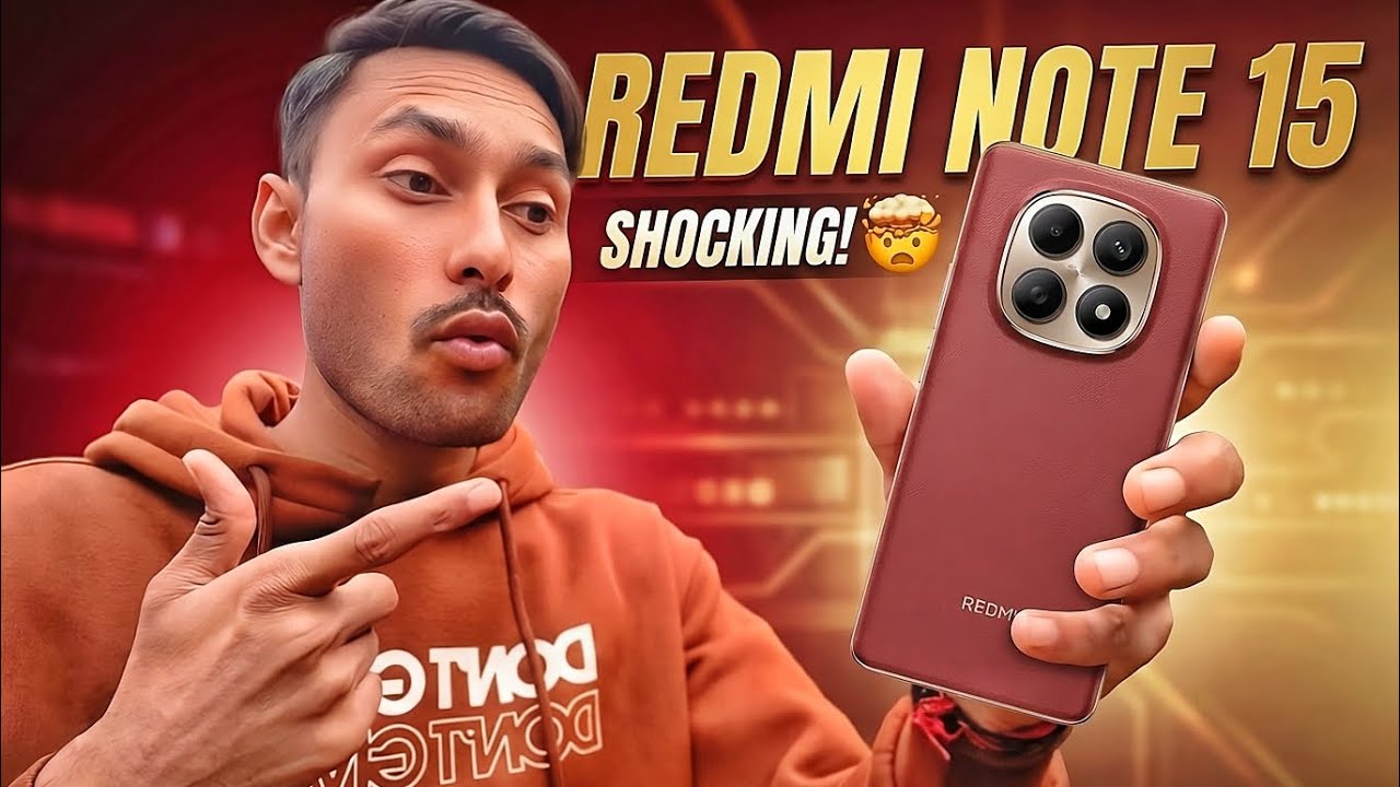 Redmi Note 15 5G India Launch 🔥 Design, Full Specs & Expected Price