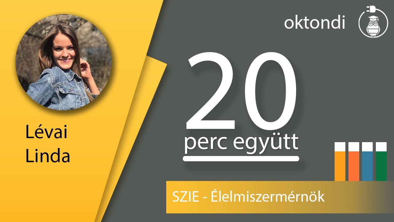 SZIE - Élelmiszermérnök (Lévai Linda) | Húsz Perc Együtt 4.rész