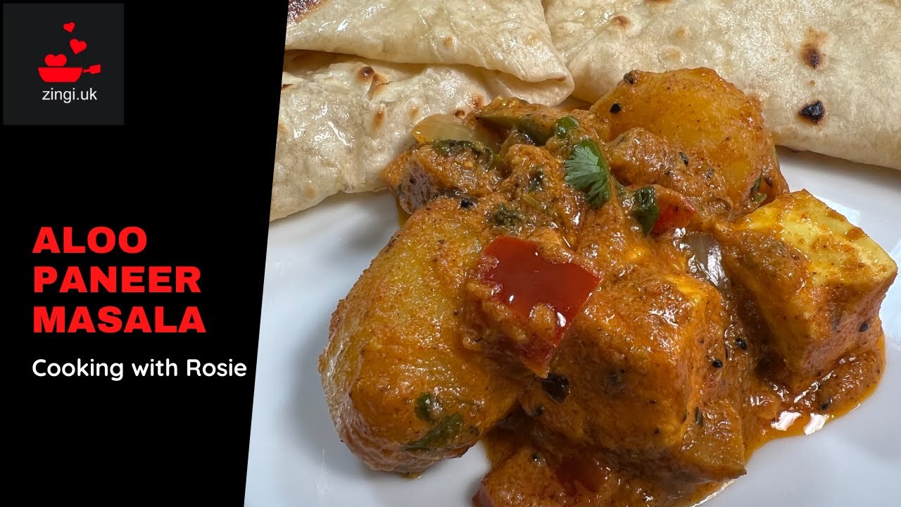 How To Make Aloo Paneer Masala
