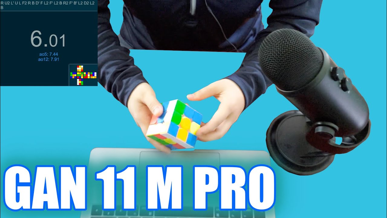 Gan 11 M Pro - Rubik's Cube ASMR | Cube With Me 5