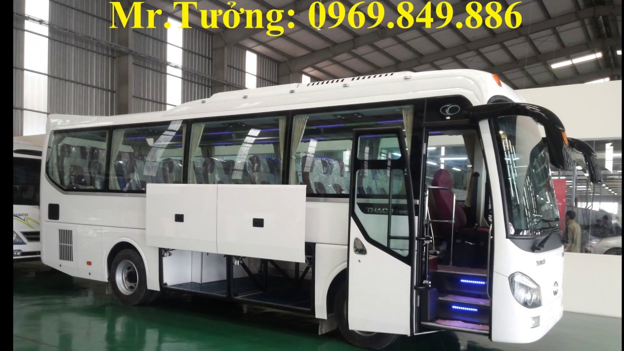 XE KHÁCH 35 CHÔ, XE DU LỊCH 34 CHỖ THACO, GIÁ XE DU LỊCH 34 CHỖ