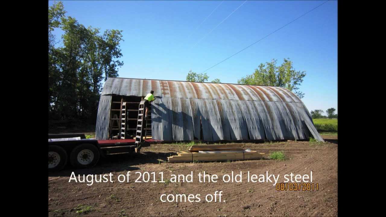 Two Year Restoration of a 1954 Quonset Building