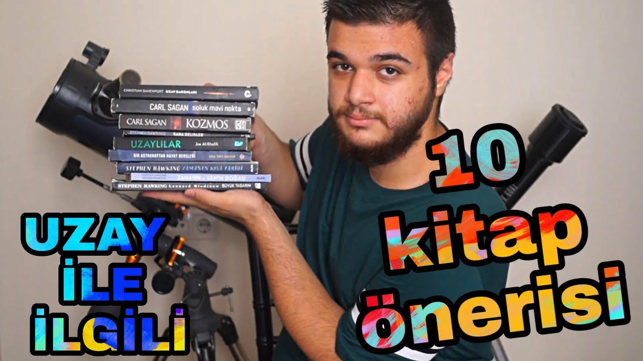 EN İYİ 10 UZAY KİTAP ÖNERİSİ / KARADELİK, UZAYLILAR, SOLUK MAVİ NOKTA, KOZMOS VB..