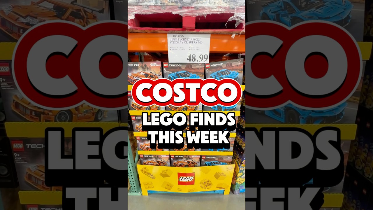 NEW LEGO Sets at Costco! Fast & Furious Supra, Corvette Stingray & Botanicals 🔥 #costcofinds #lego