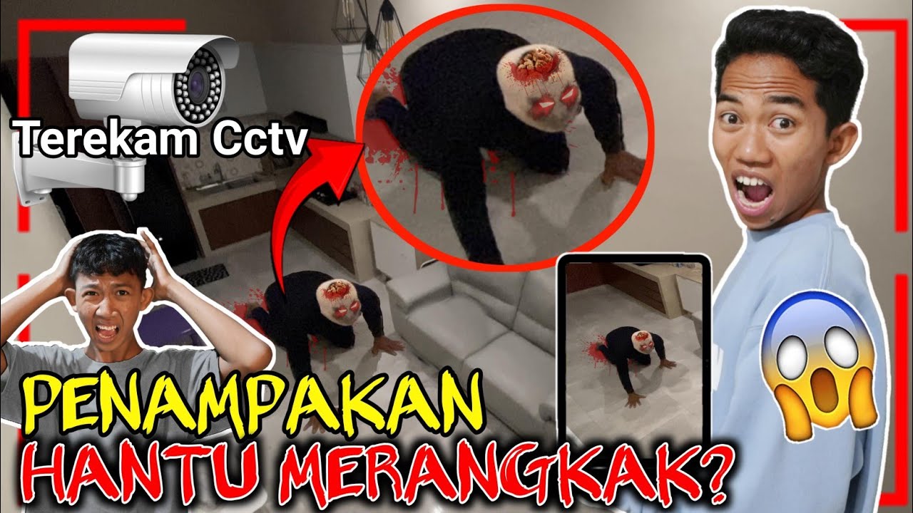 CEL4KA!! H4ntu Merangkak Masuk ke RUMAH SAPUTRA TEREKAM CCTV JAM 12.00??😱 | Mikael TubeHD
