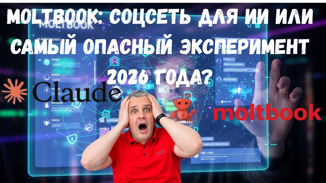 Moltbook: Хайп на имени Claude и дырявая безопасность «интернета агентов»
