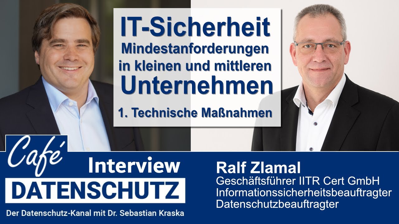 Mindestanforderungen für IT-Sicherheit in kleinen und mittleren Unternehmen Teil 1 #nis2 #kmu