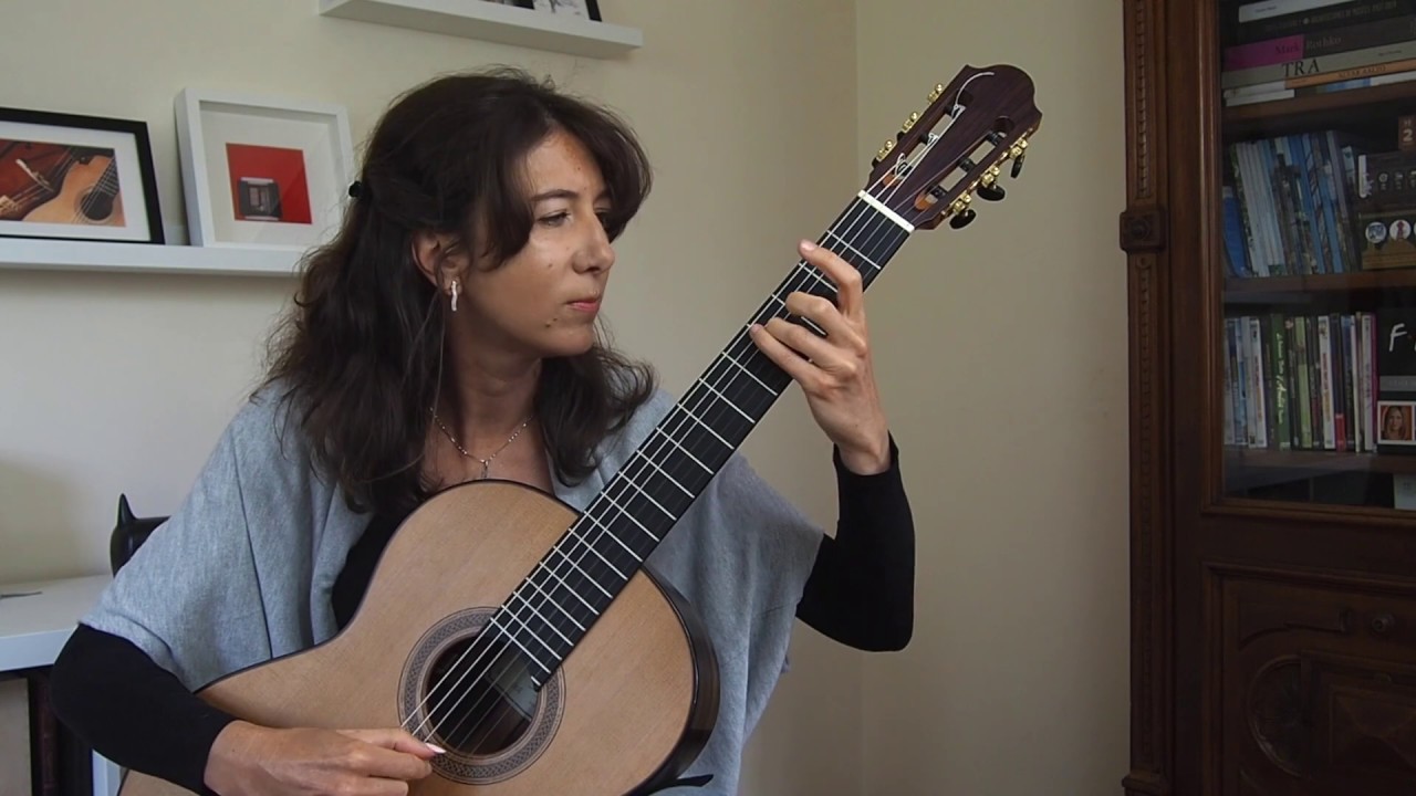 Andante espressivo (from the Sonatina) by Jorge Morel - Catherine Struys guitar - Confinement video