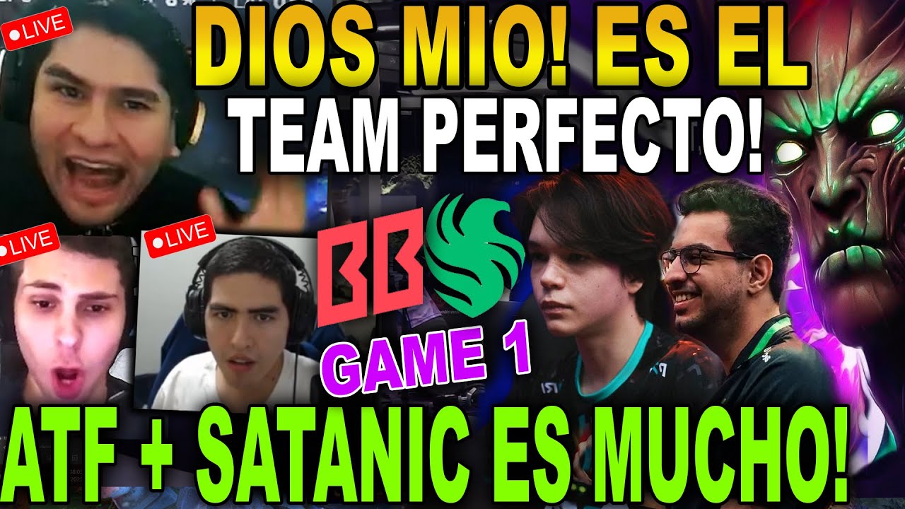 😮EL TEAM PERFECTO!😮 BENJAZ SE MOJA AL VER COMO JUEGA FALCONS CON SATANIC DE SUPLENTE! 