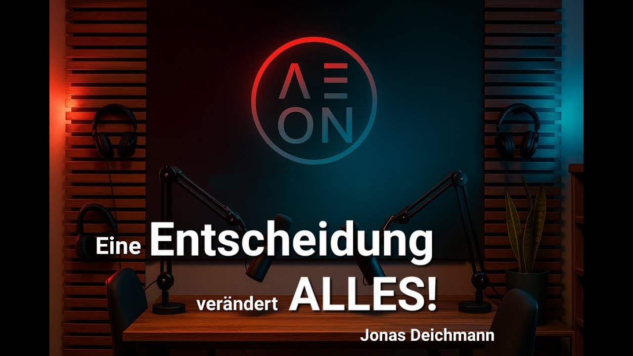 Eine Entscheidung verändert Alles - Jonas Deichmanns Weg zum Abenteurer - Podcast #002 | AEON Circle