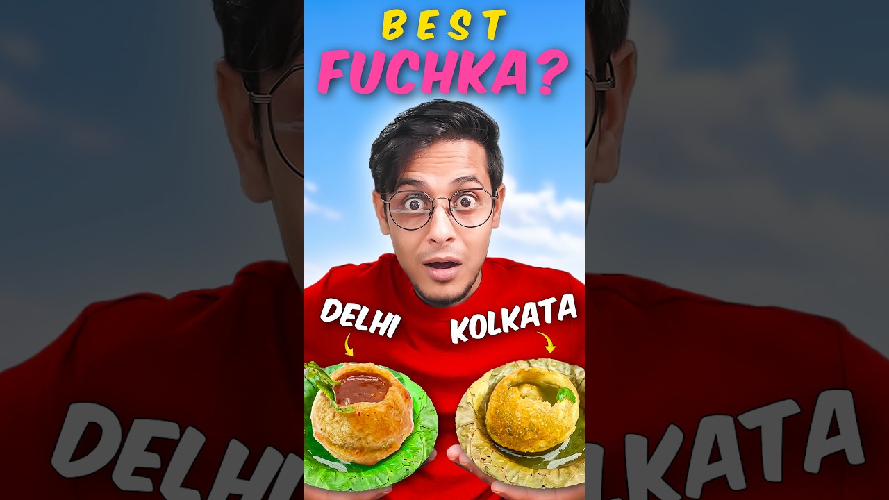Fuchka VS Golgappa #thebongguy #bongguy #comedyshorts