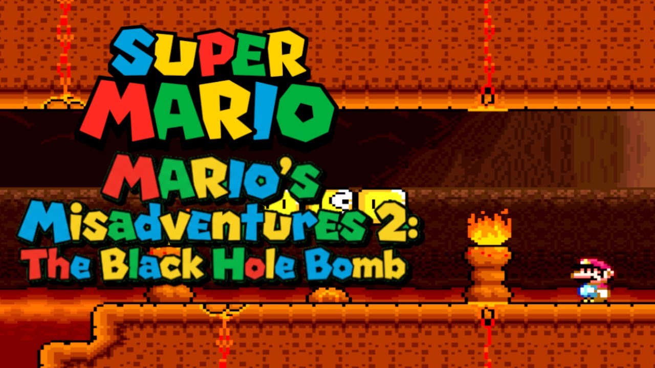 Nova ROM Hack Super Mario World - Mario's Misadventures 2: The Black Hole Bomb #1