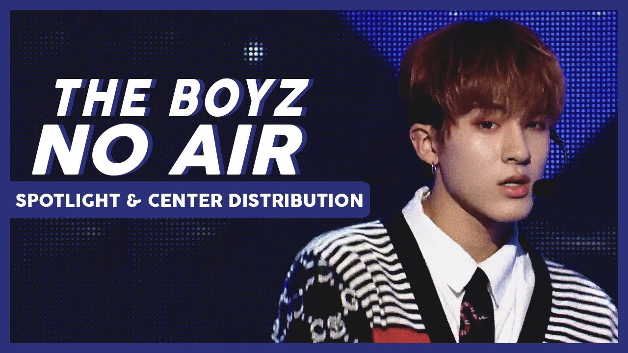 THE BOYZ (더보이즈) - No Air [SPOTLIGHT & CENTER DISTRIBUTION]
