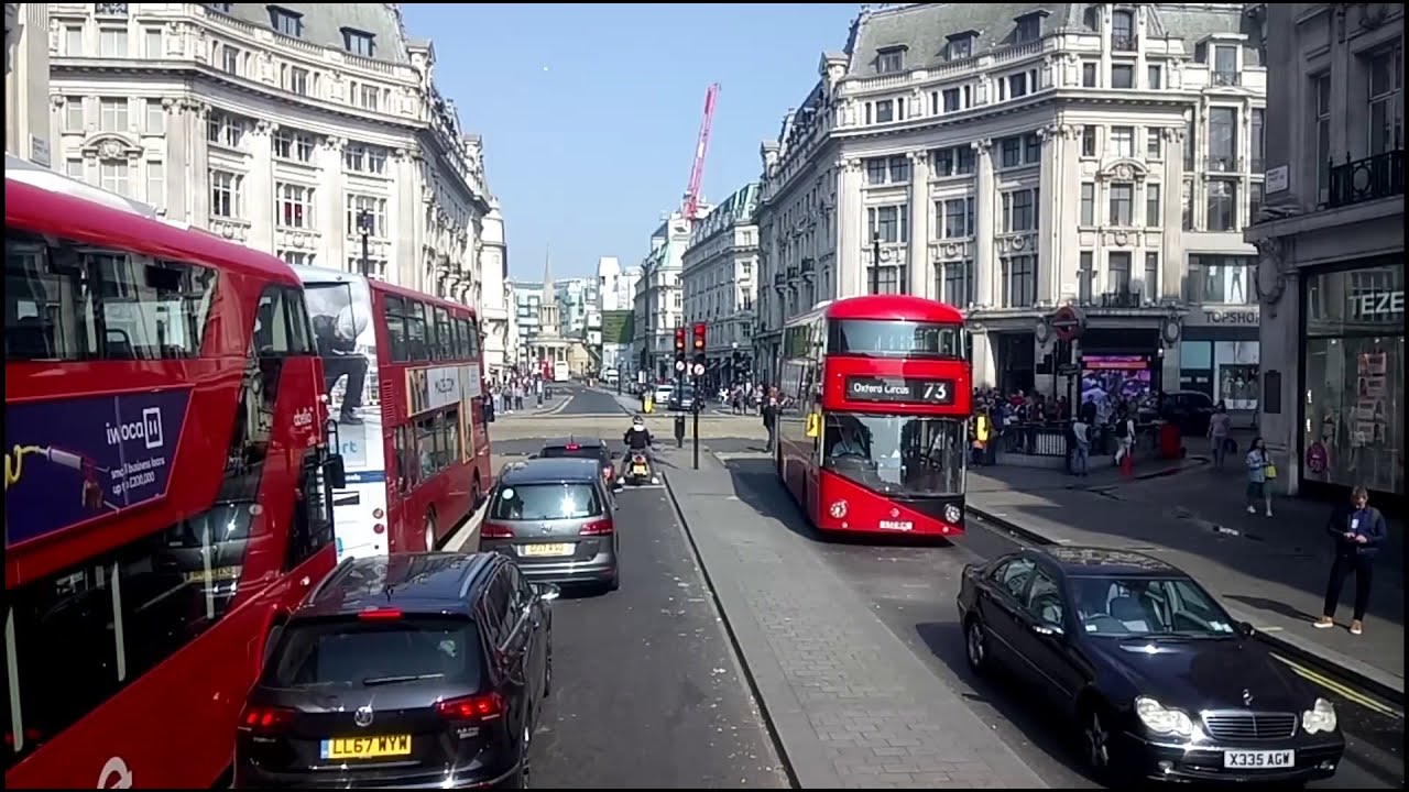 FULL ROUTE VISUAL | London Bus Route 88 - Clapham Common to Parliament Hill Fields | EH292 (YX18KXE)