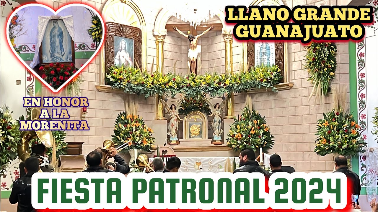 TARIMORO LLANO GRANDE ASÍ COMIENZA LA FIESTA PATRONAL, MAÑANITAS A LA VIRGEN DE GUADALUPE