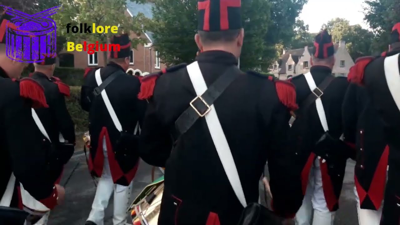 Marche Saint-Hubert de Loverval 2022 - épisode 1 - folklore belgium