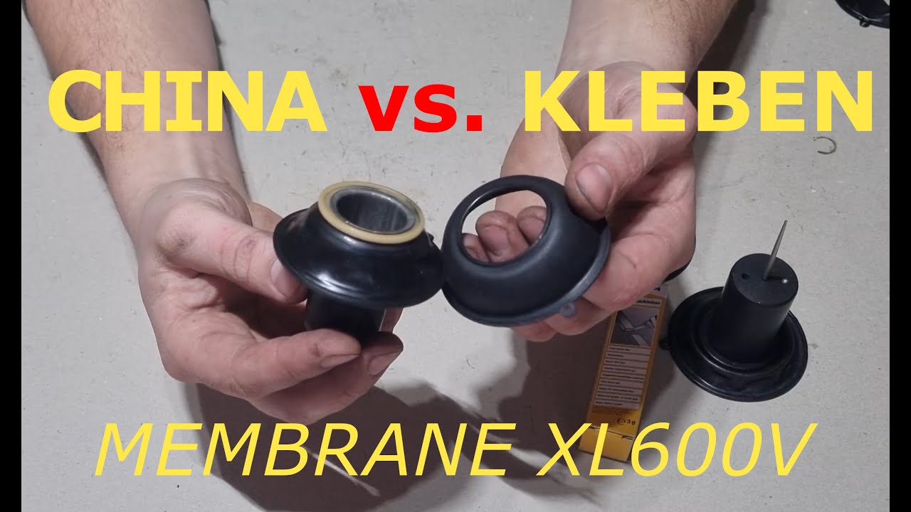 Vergaser Reperatur | Honda Transalp PD06 | Membrane Librane kleben vs China Dichtsatz | XL600V