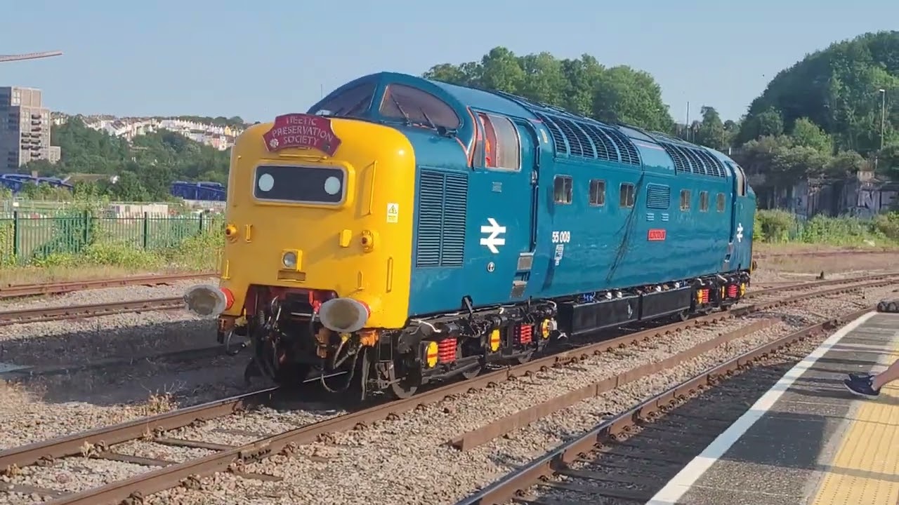 55009 'Alycidon' Passing Bristol TM For Bishops Lydeard
