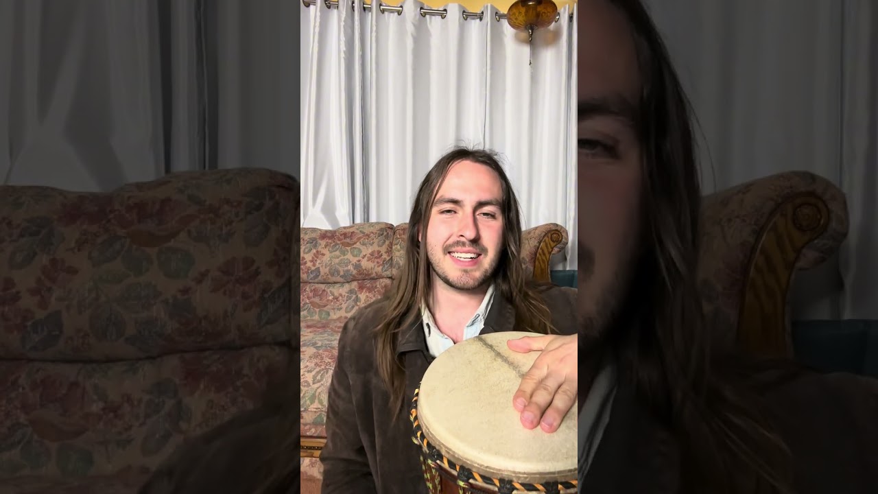 Djembe Technique | Slap, Tone, Bass, Corner Taps | Video 1