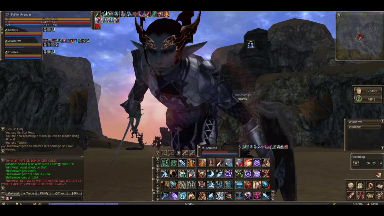 L2classic Talking Island NA - Phantom Summoner PVE 2: Dragon Valley [ShillienAvenger]