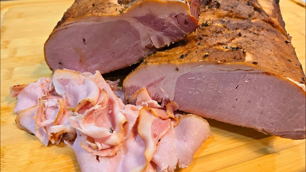 Making Honey Mustard Pork Loin Deli Ham