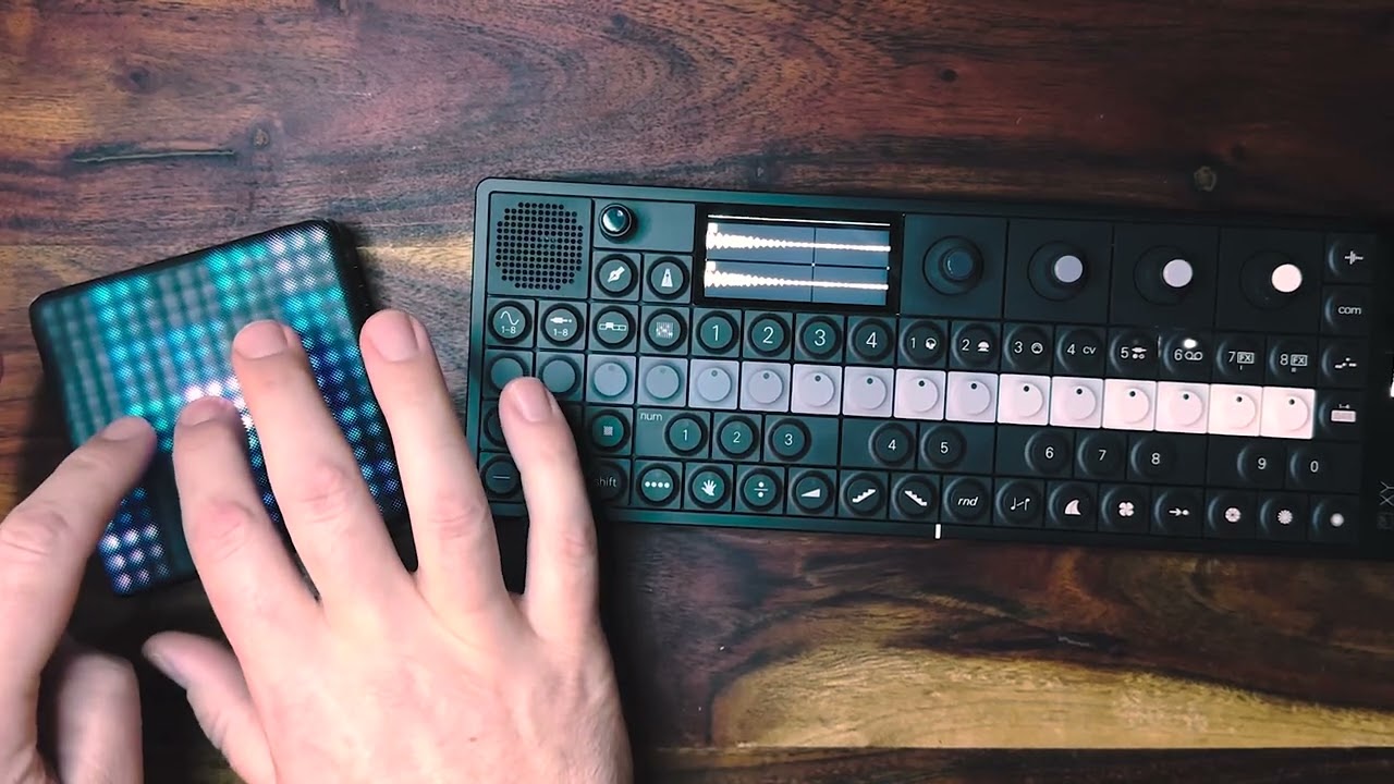 This combo is AMAZING! Teenage Engineering OP-XY & Roli Lightpad Block