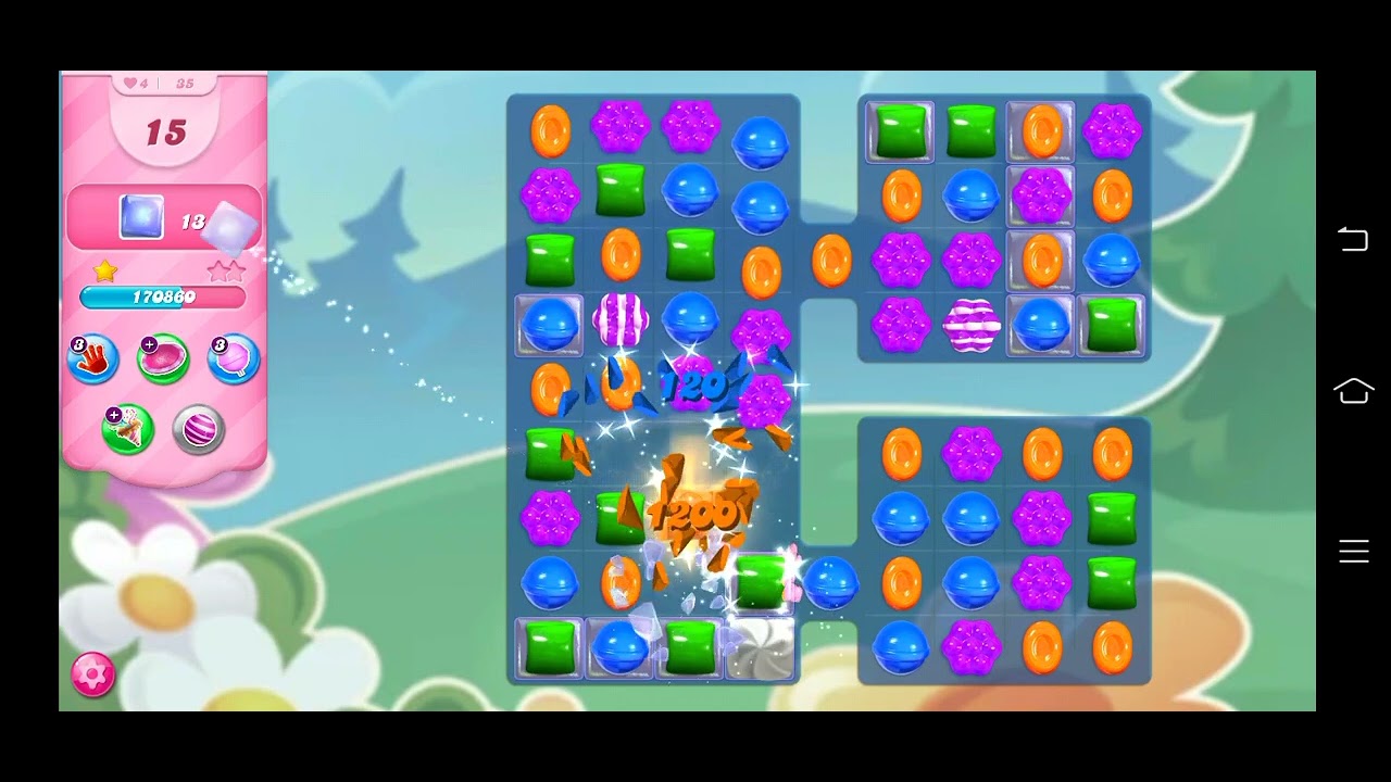 Candy crush saga level 35
