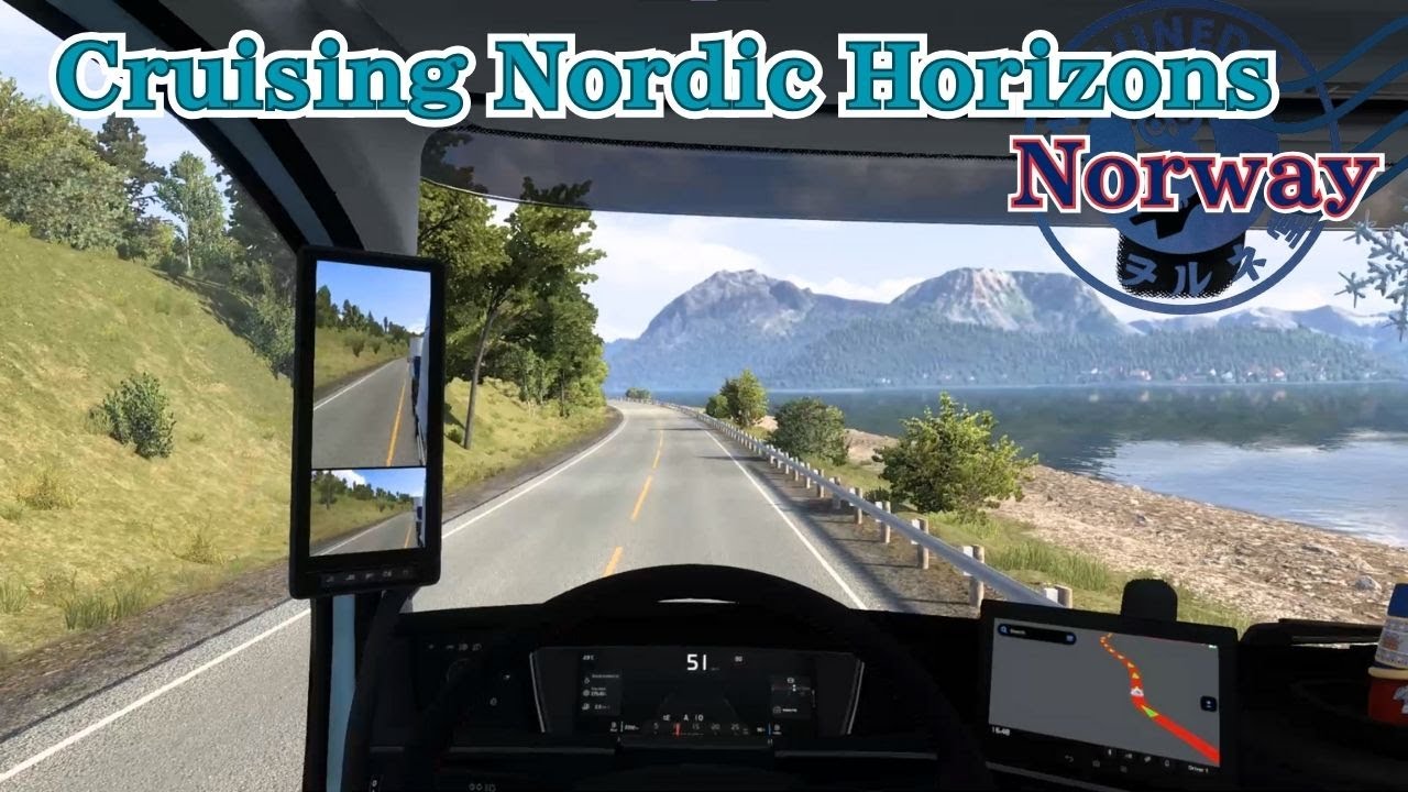 Scenic Trucking POV | Volvo Across Norway | Euro Truck Simulator 2